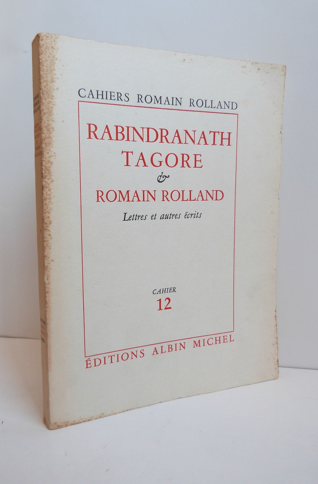 Rabindranath Tagore & Romain Rolland.
