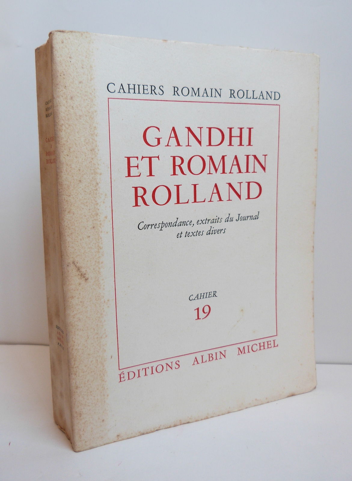 Gandhi et Romain Rolland.