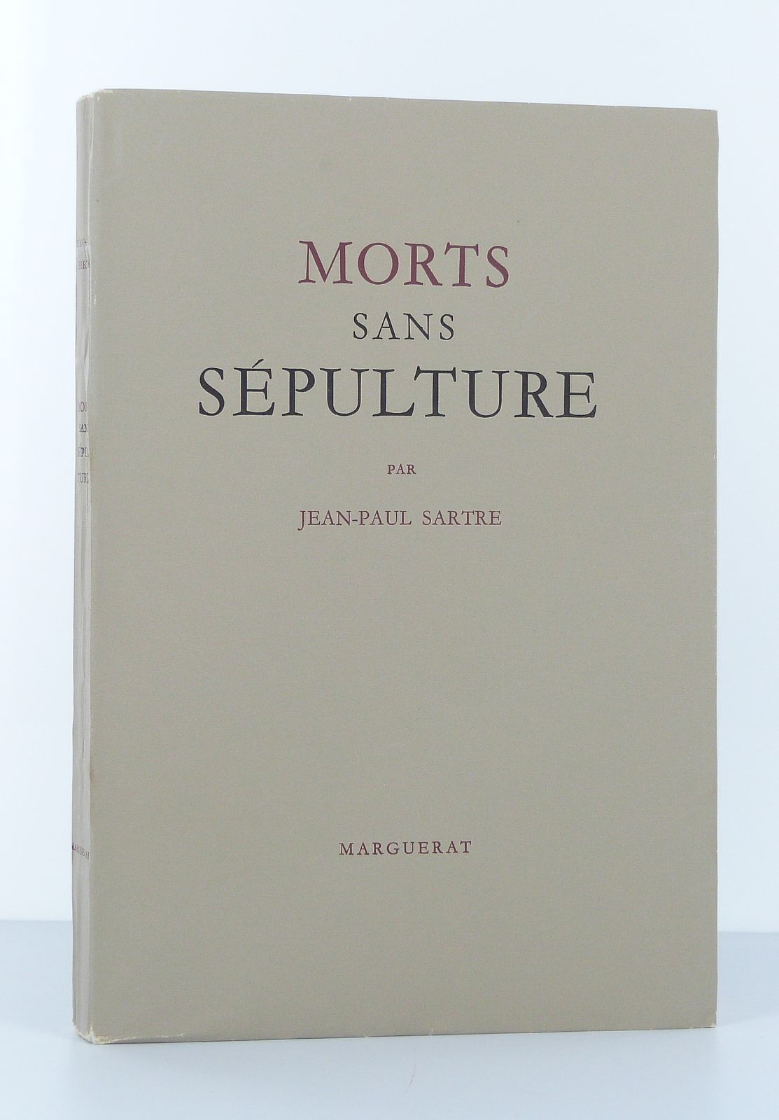 Morts sans sépulture.