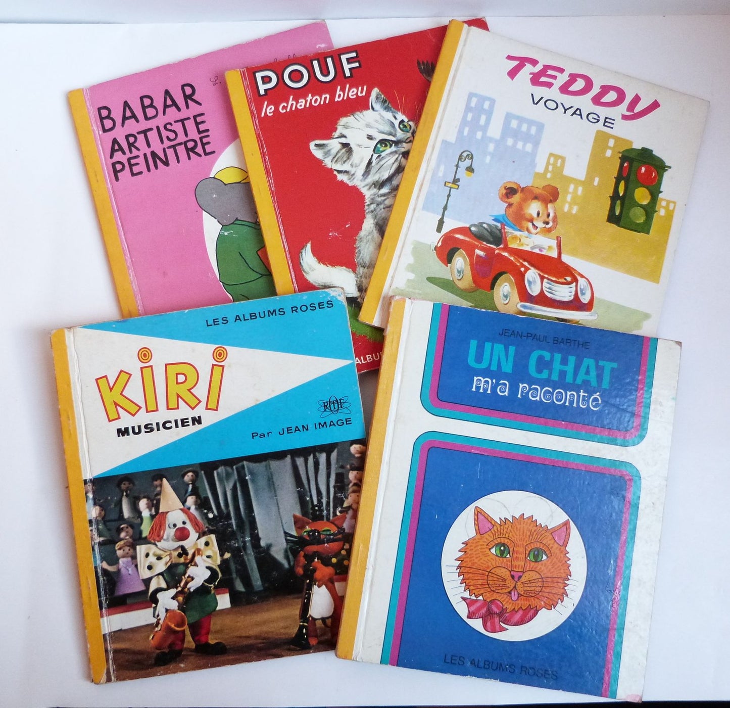 Set of 5 books from "The Pink Albums" collection