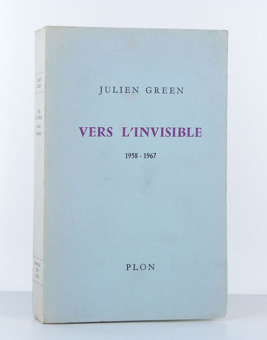 Towards the Invisible 1958-1967