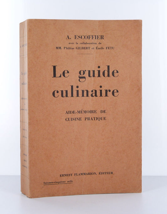Le guide culinaire.