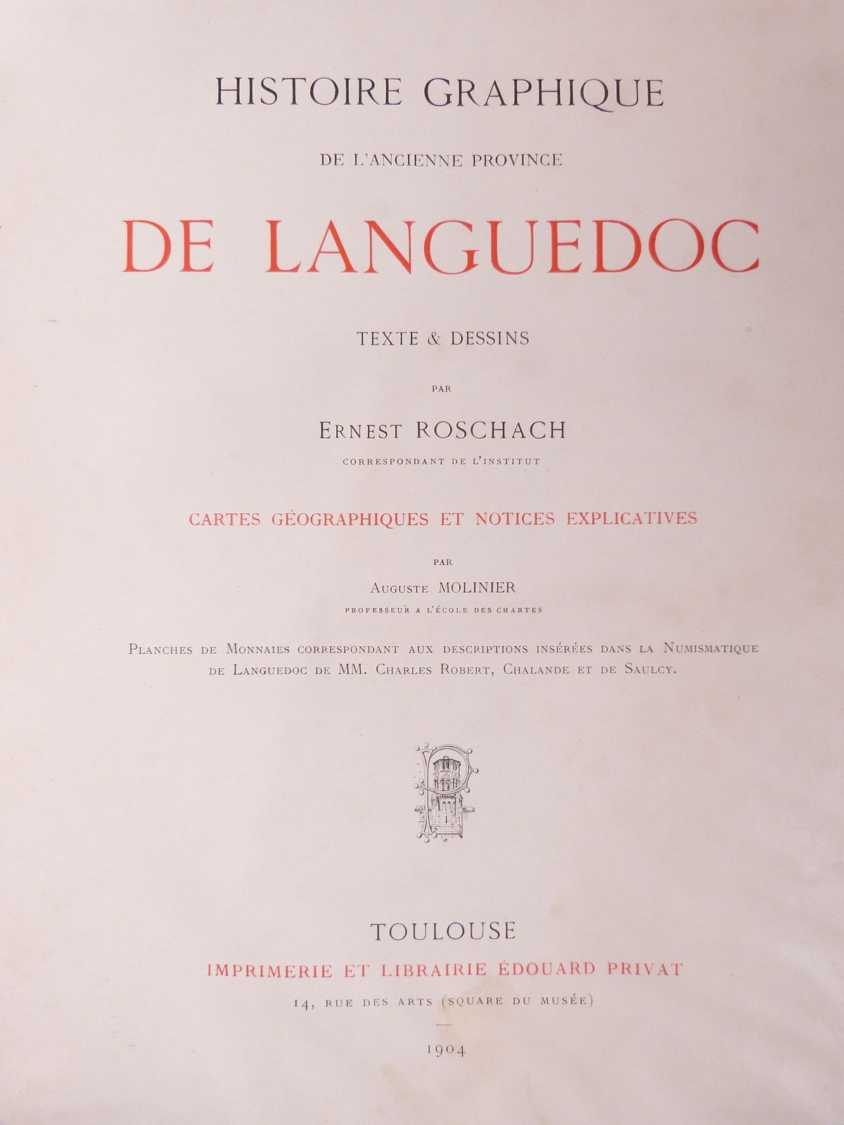 Histoire graphique de l'ancienne province de Languedoc