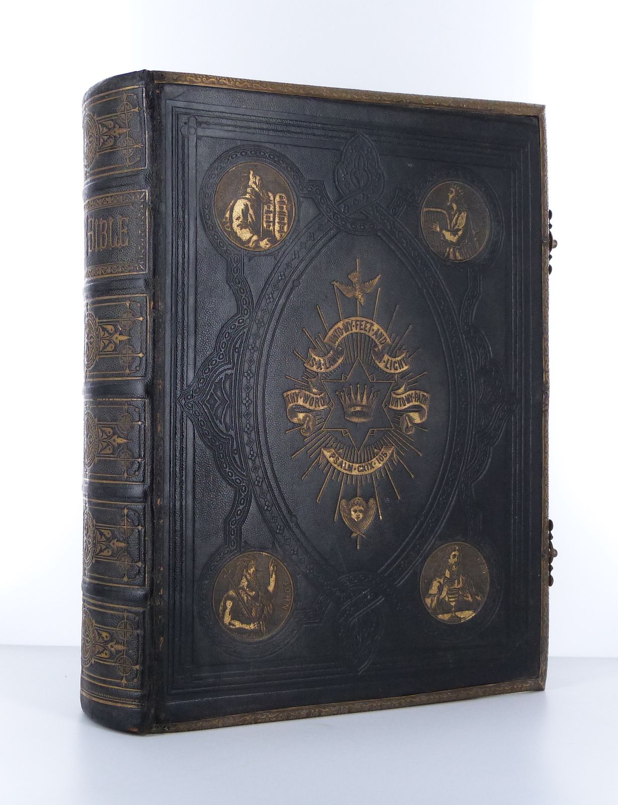 The Holy Bible. Brown's self interpreting family Bible, containing the Old and New Testaments. With many additional references and numerous illustrations