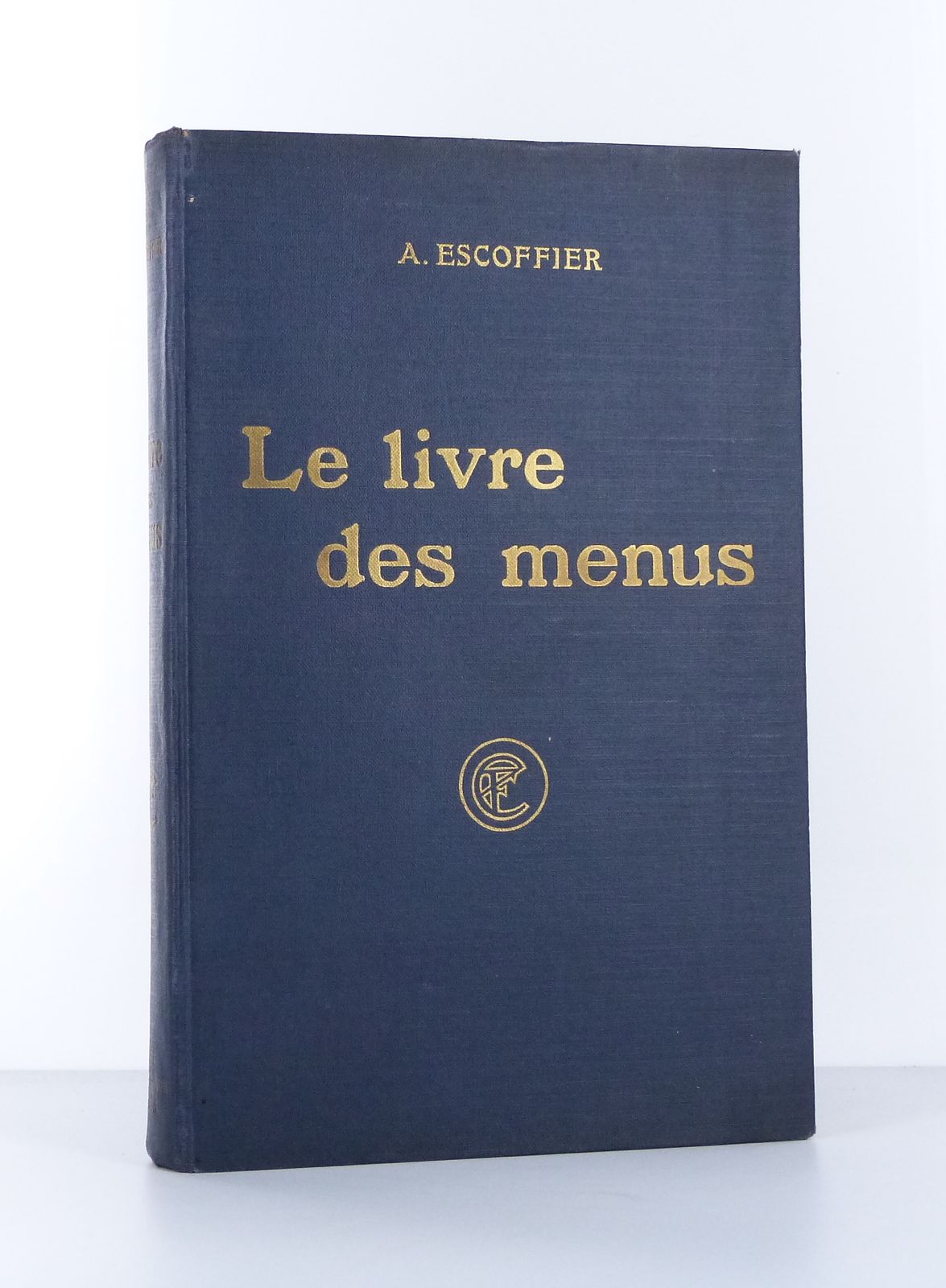 Le livre des menus.