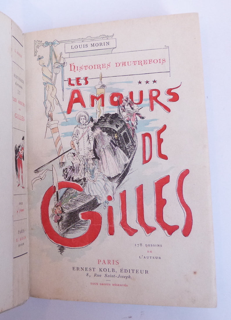 Histoires d'autrefois. Les Amours de Gilles.