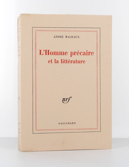 L'Homme précaire et la littérature