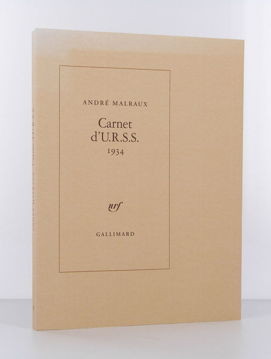 Carnet d'U.R.S.S. 1934