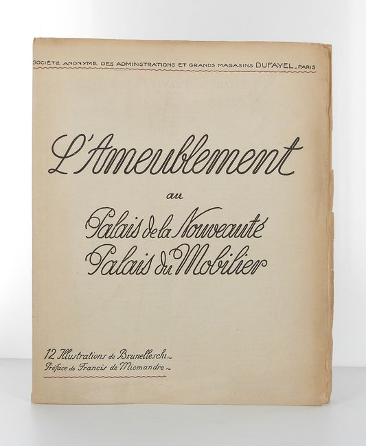 L'Ameublement - Palais de la Nouveaute.  Grands Magasins Dufayel.