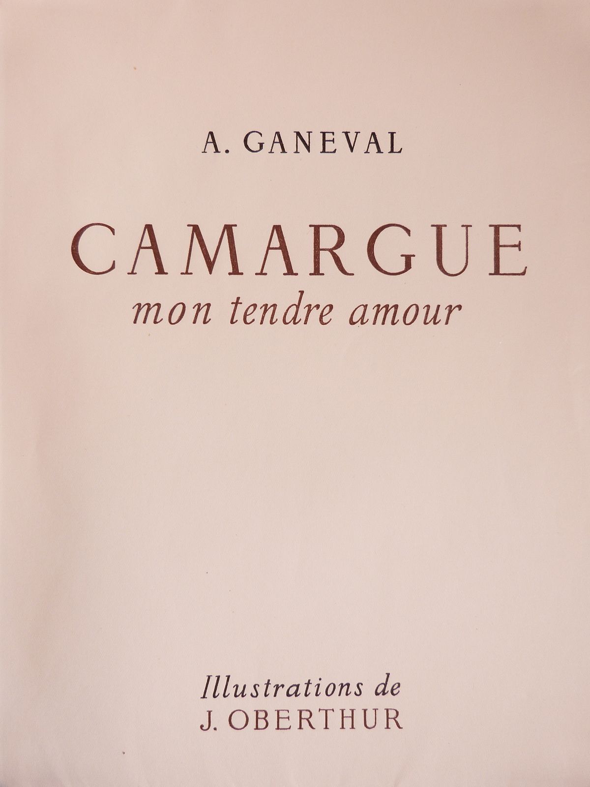 Camargue my sweet love