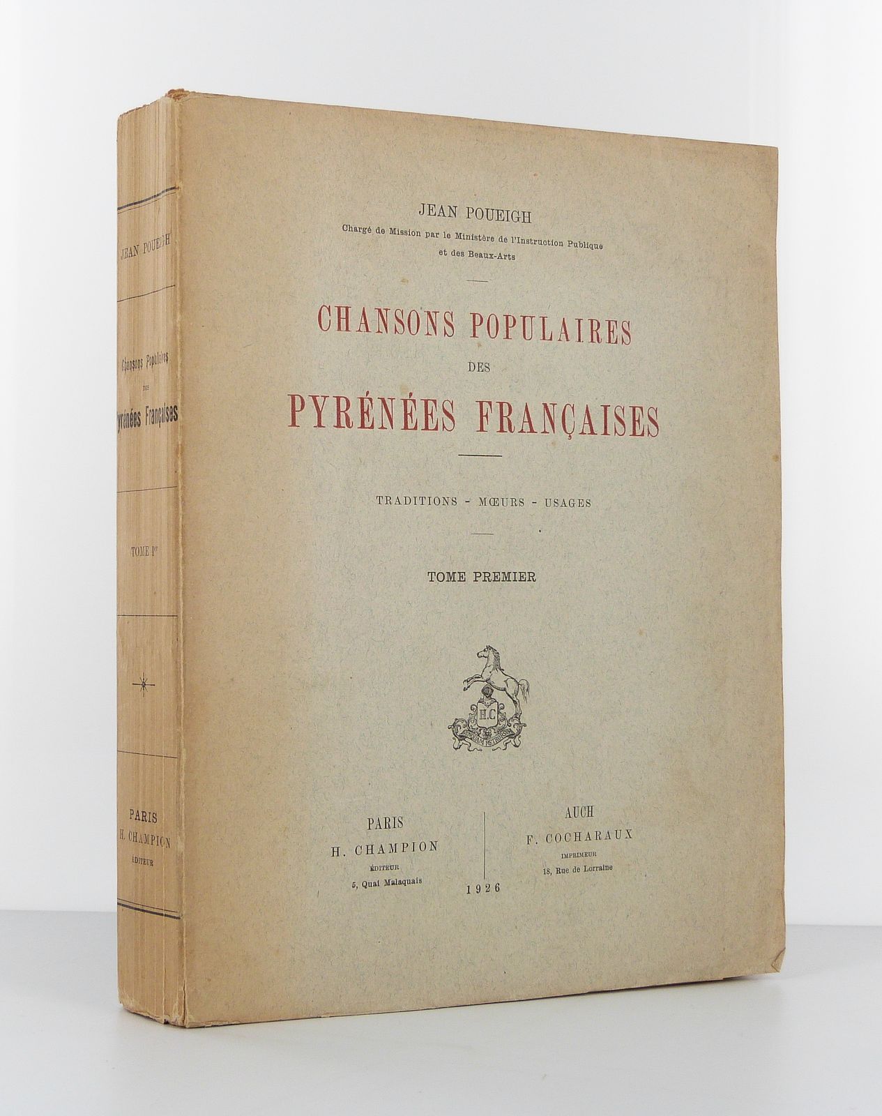 Chansons populaires des Pyrénées françaises.