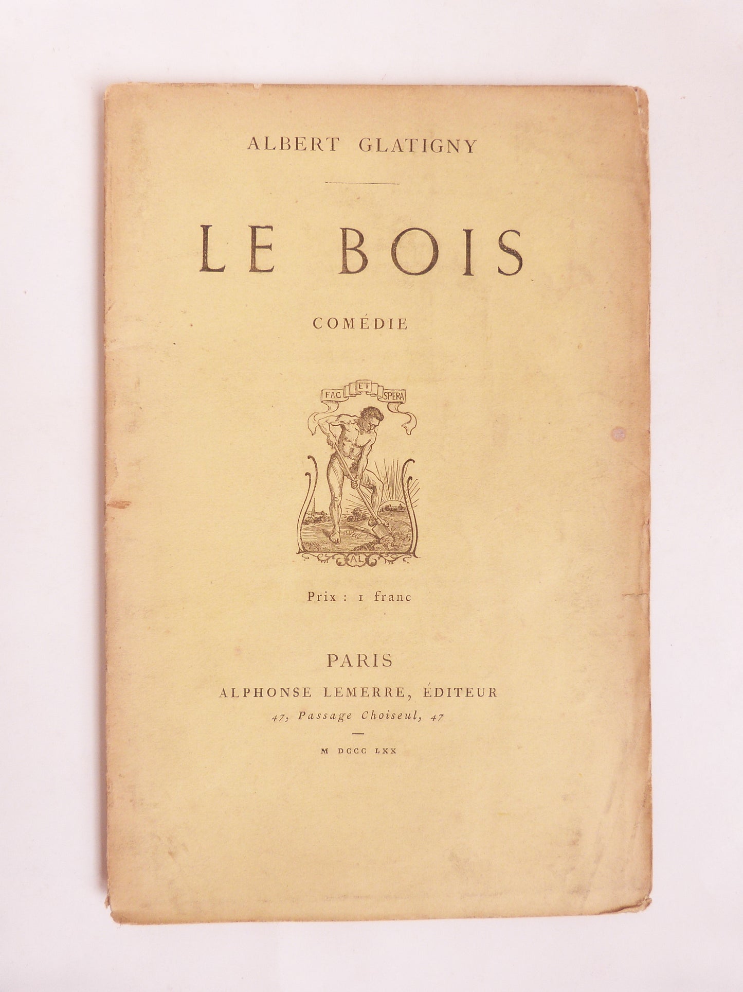 Le bois.