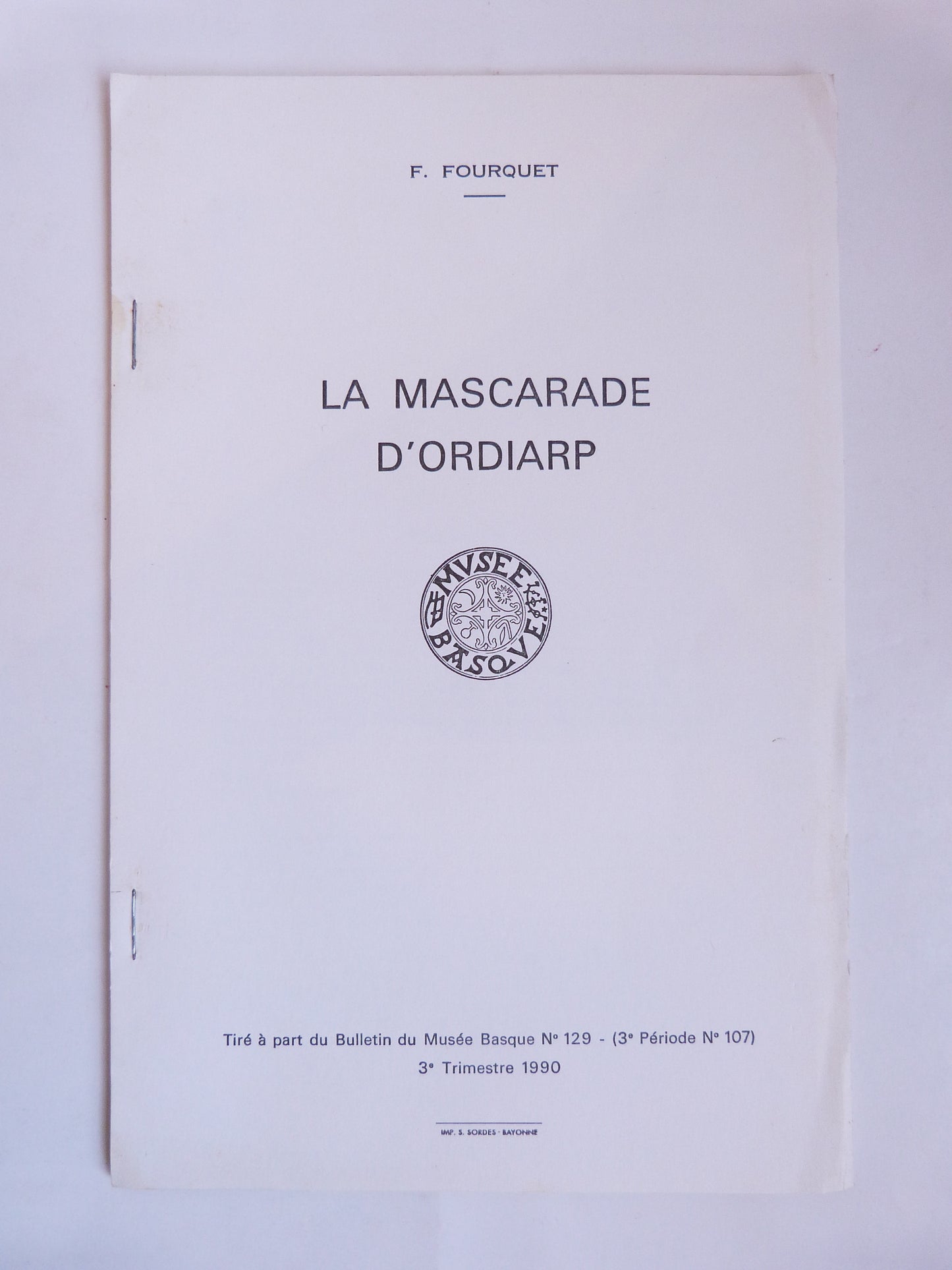 The Ordiarp Masquerade