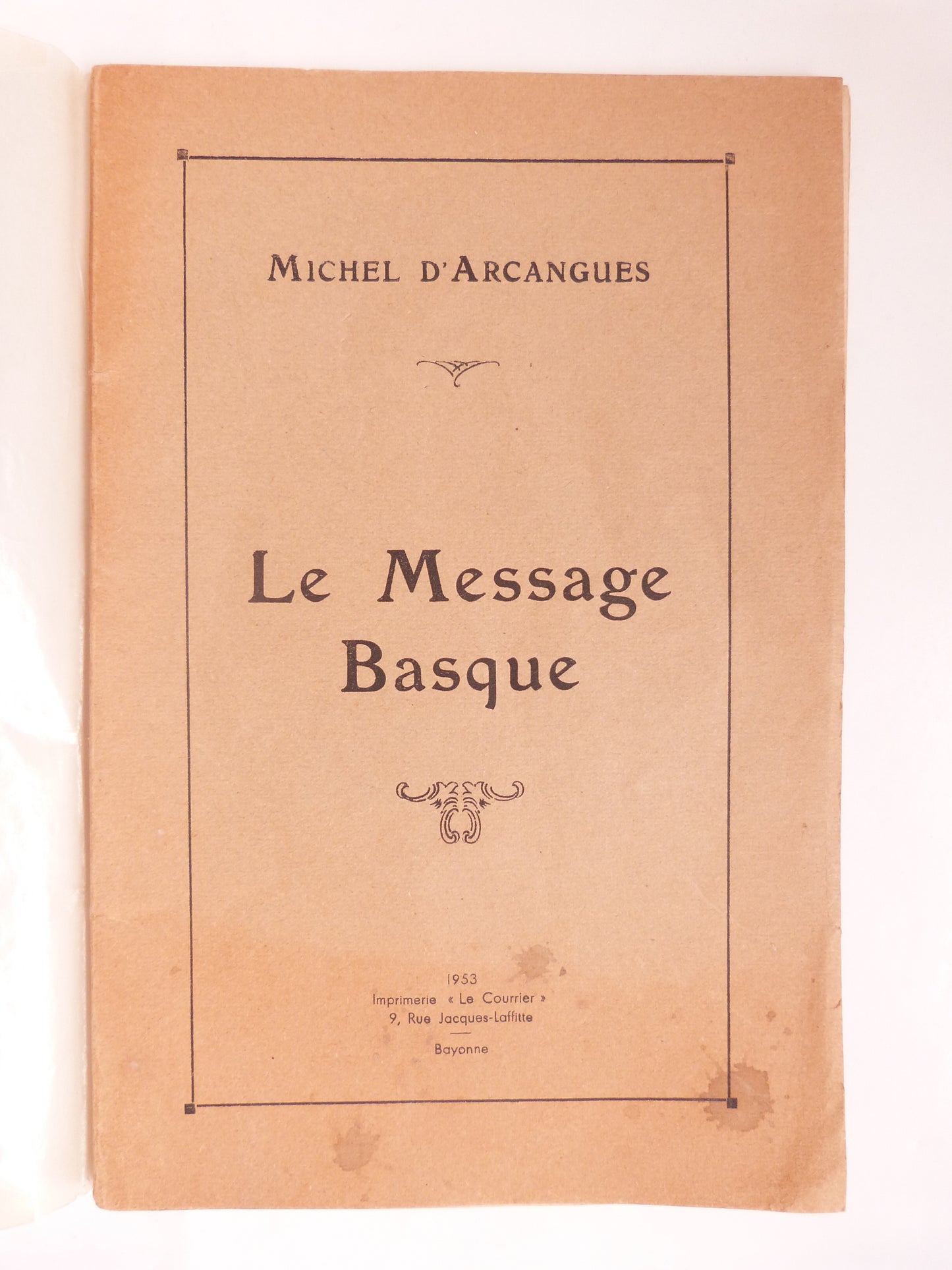 The Basque message