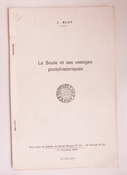 Soule and its protohistoric remains