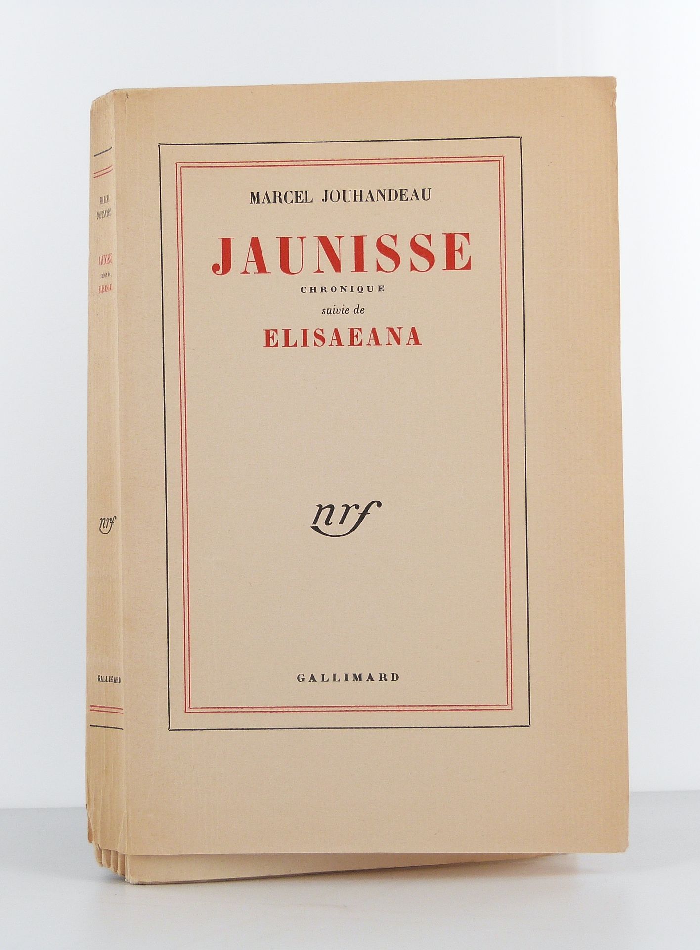 Jaunisse, chronique suivie de Elisaeana.