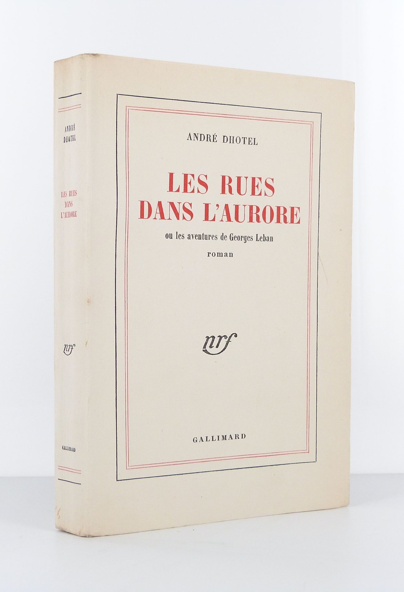 Les rues dans l'aurore