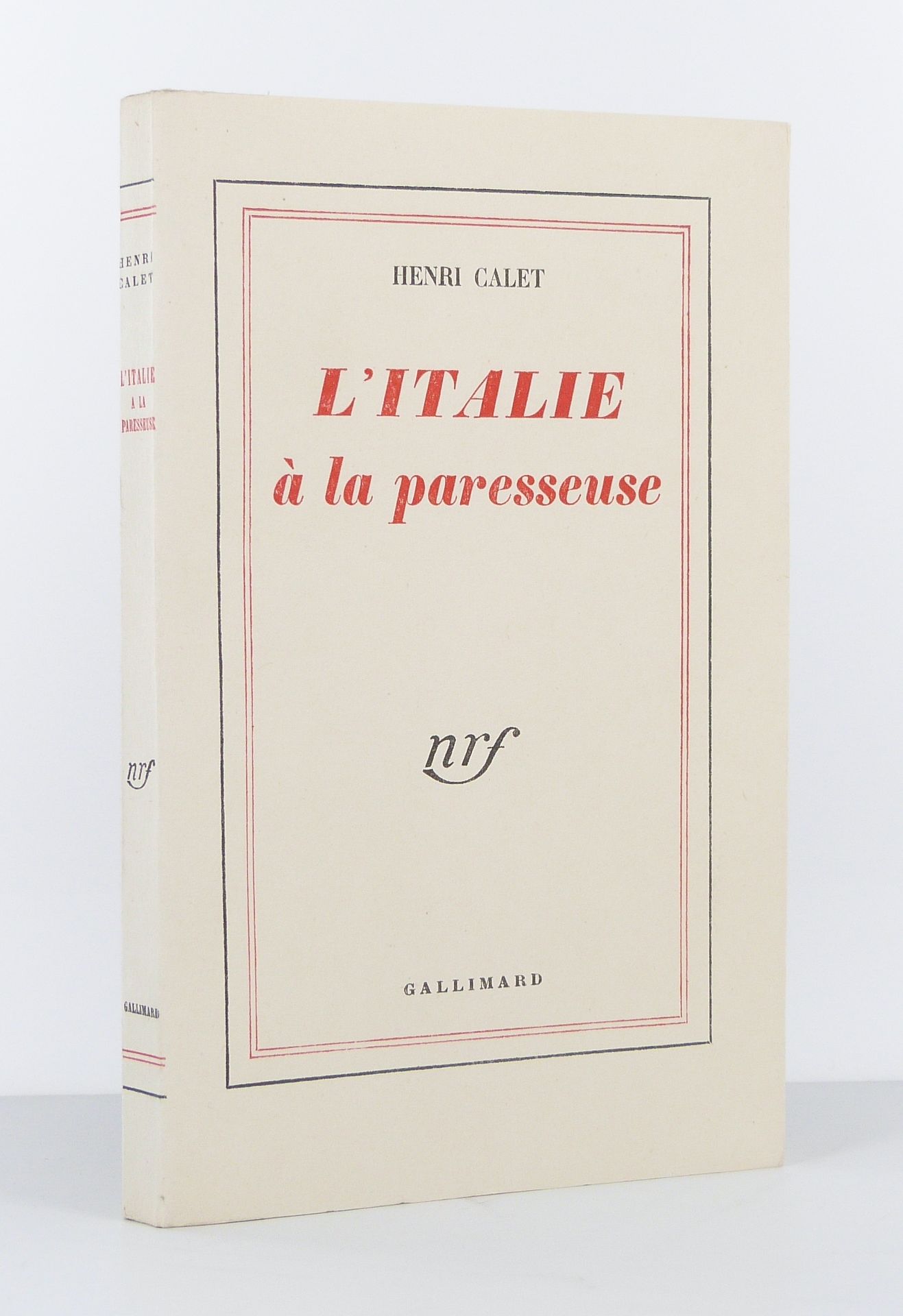 L'Italie à la paresseuse
