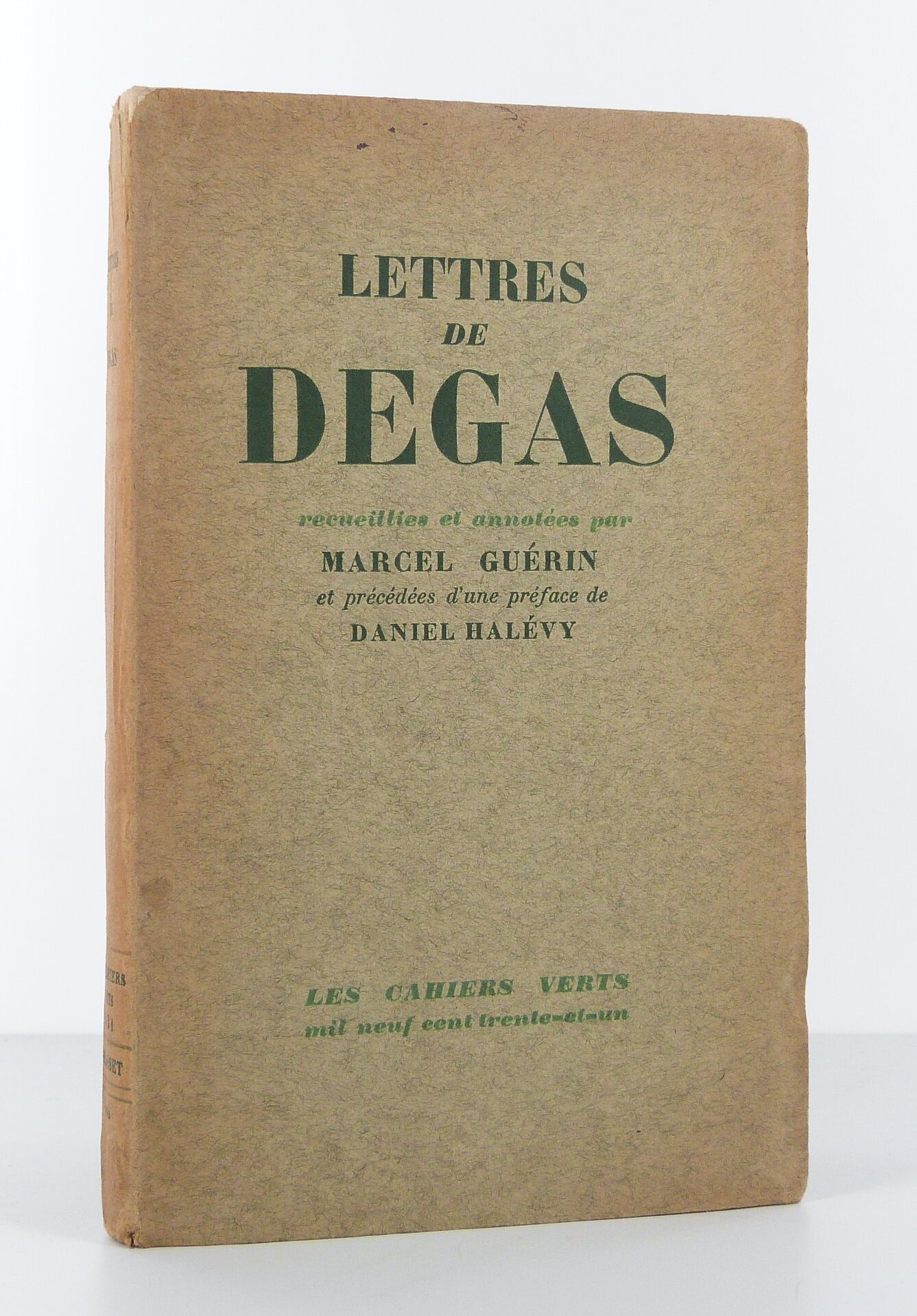 Lettres de Degas.
