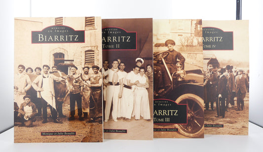 Biarritz. Mémoires en images. (4 tomes)