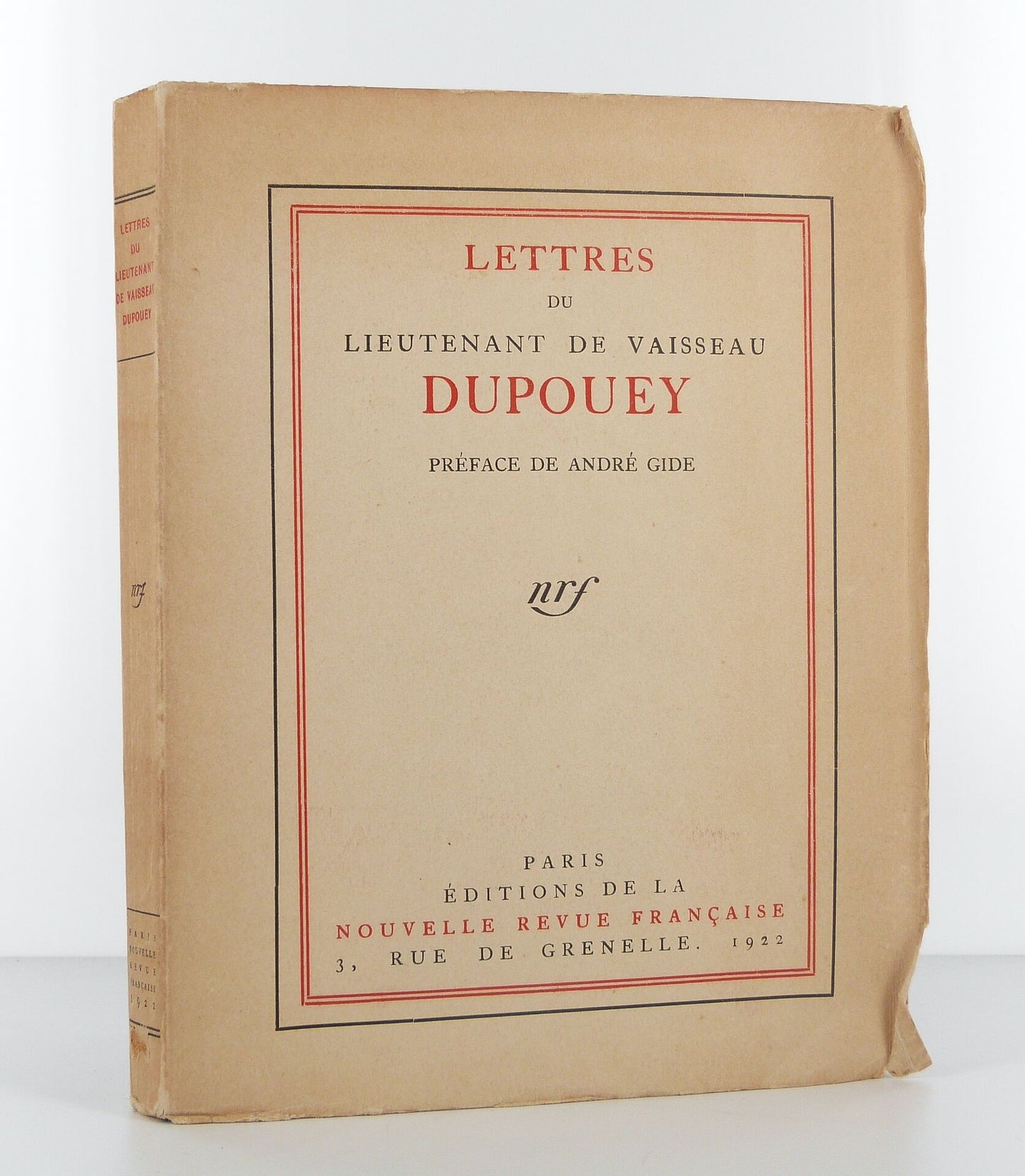Lettres du lieutenant de vaisseau Dupouey.