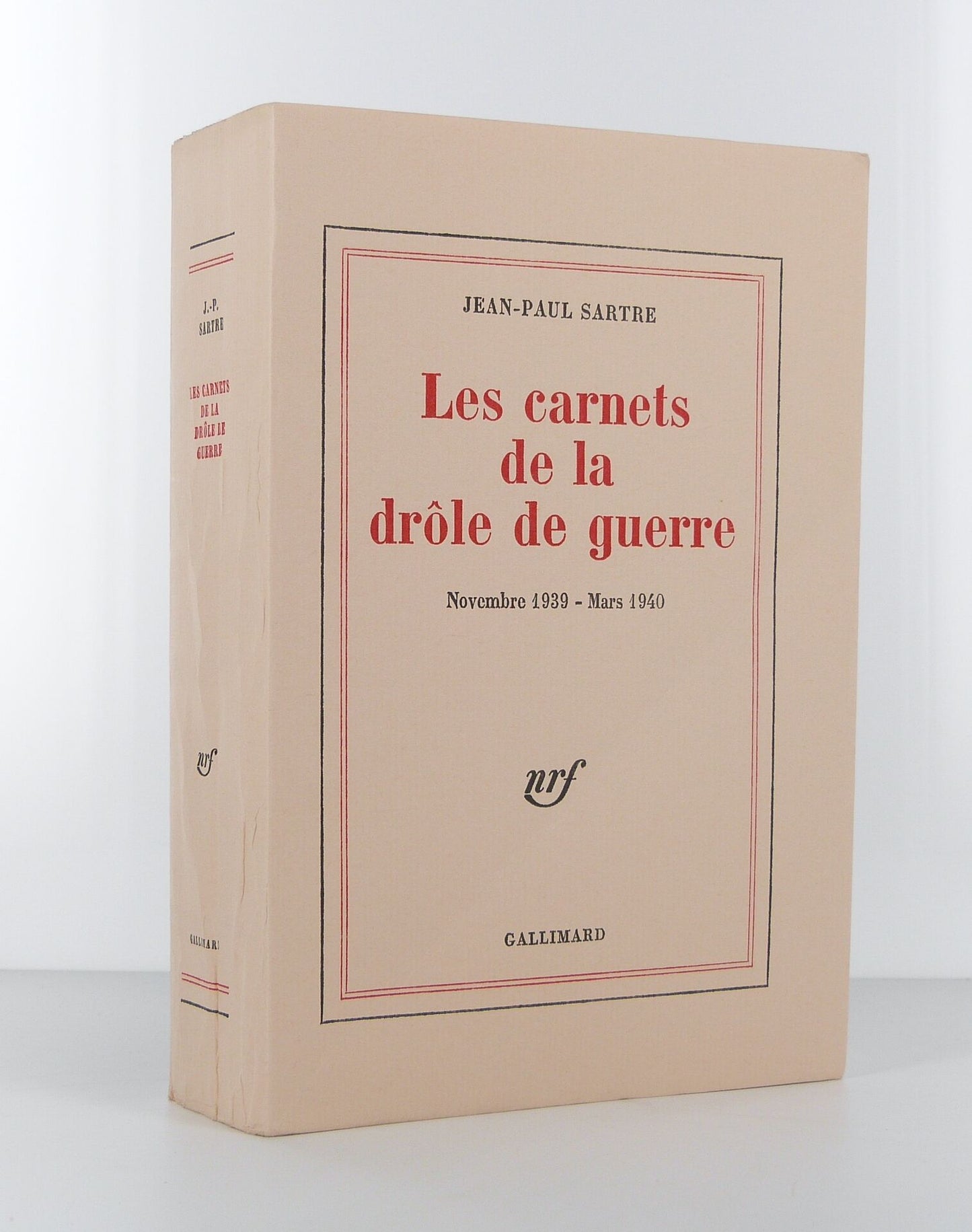 Notebooks from the Phoney War (November 1939 - March 1940)