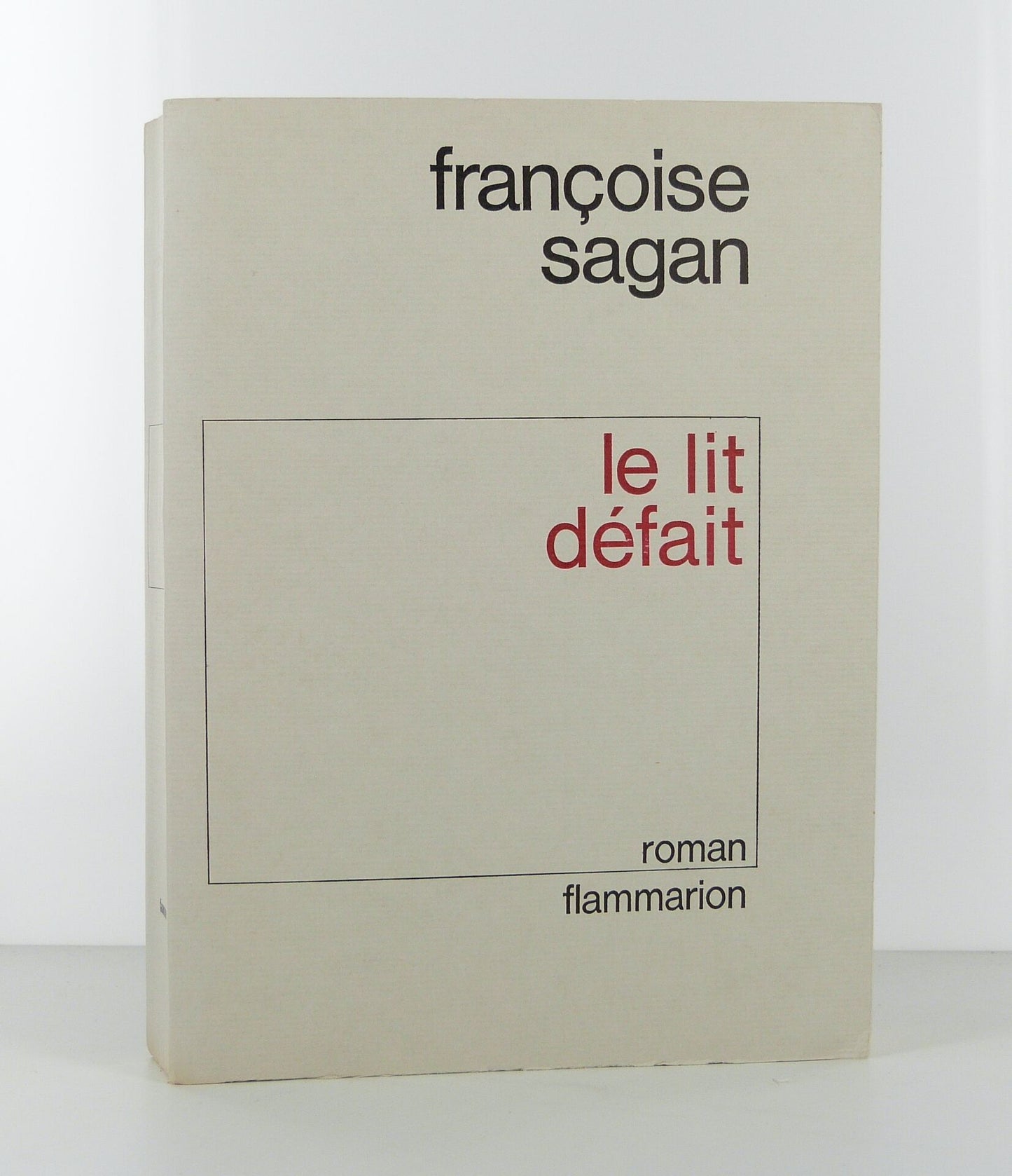 Le lit défait