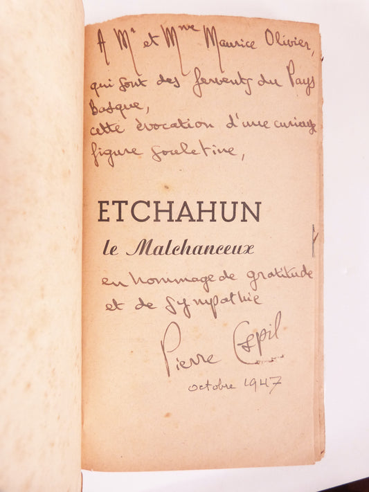 Etchahun the Unlucky. A Novel.