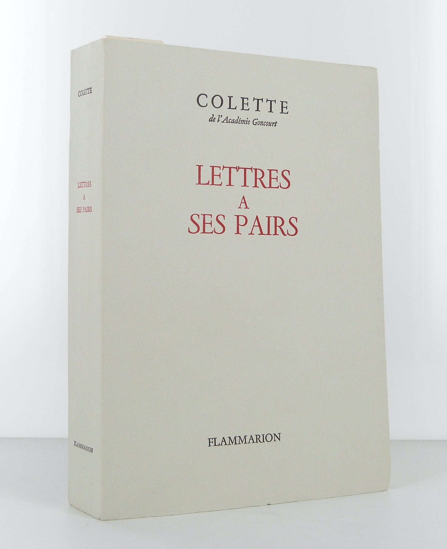 Lettres à ses Pairs