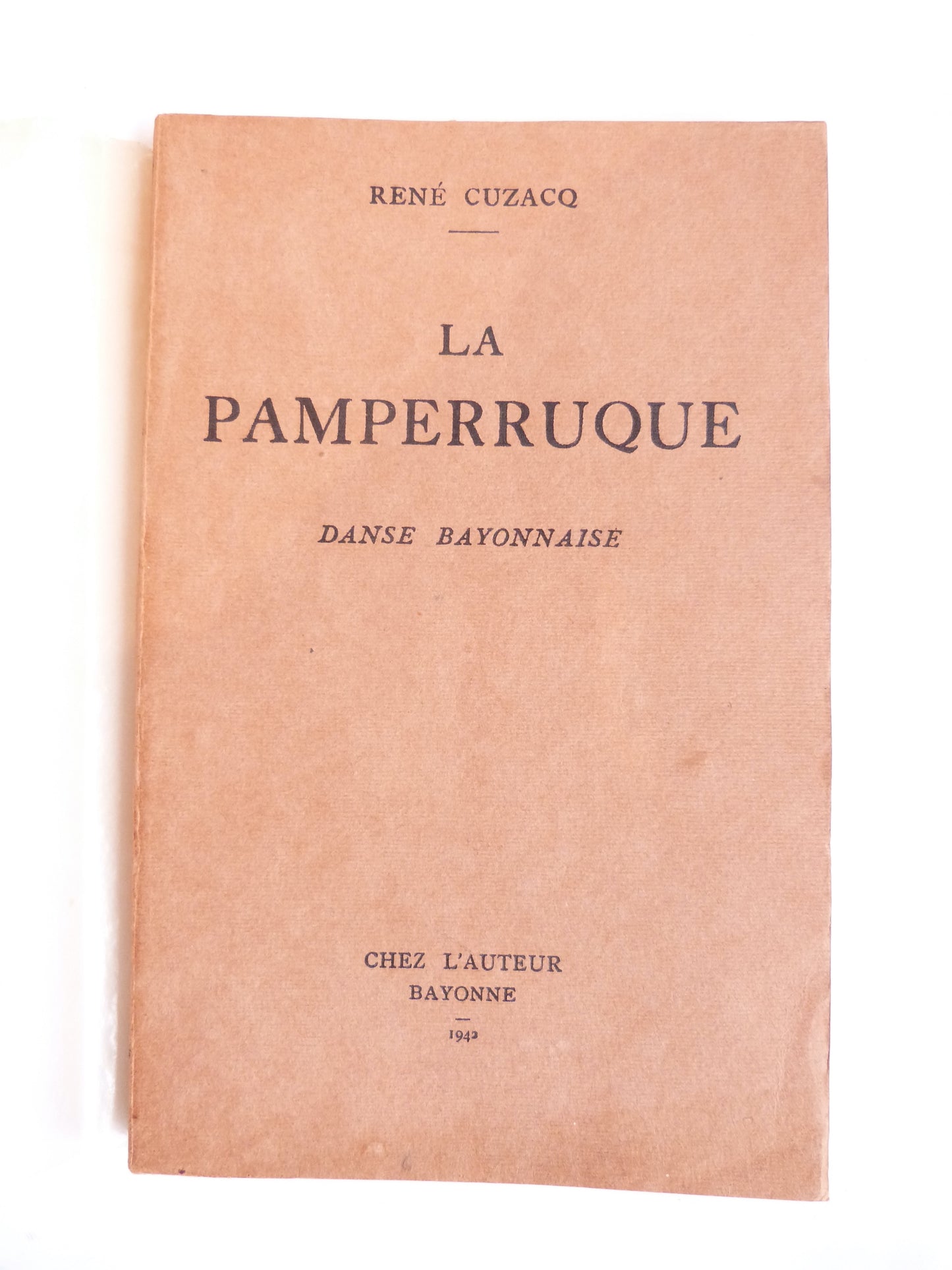 La Pamperruque, danse bayonnaise.