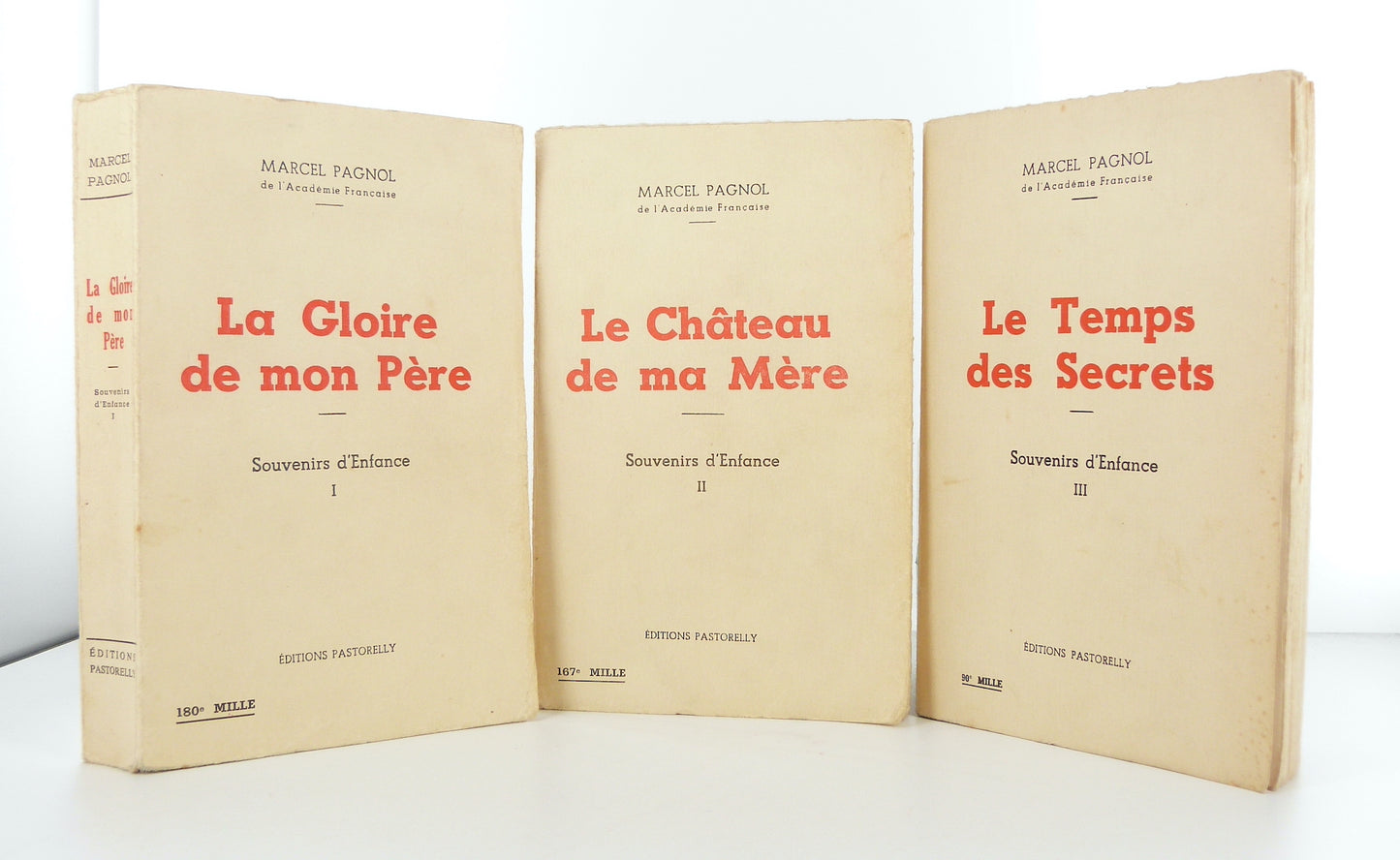 Souvenirs d'Enfance I. La gloire de mon père II. Le château de ma mère III. Le temps des secrets.