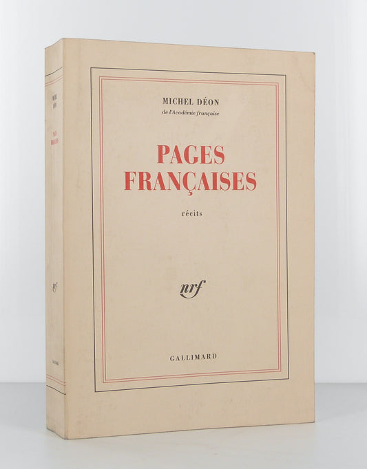 Pages françaises. Mes arches de Noé, Bagages pour Vancouver, Post-scriptum.