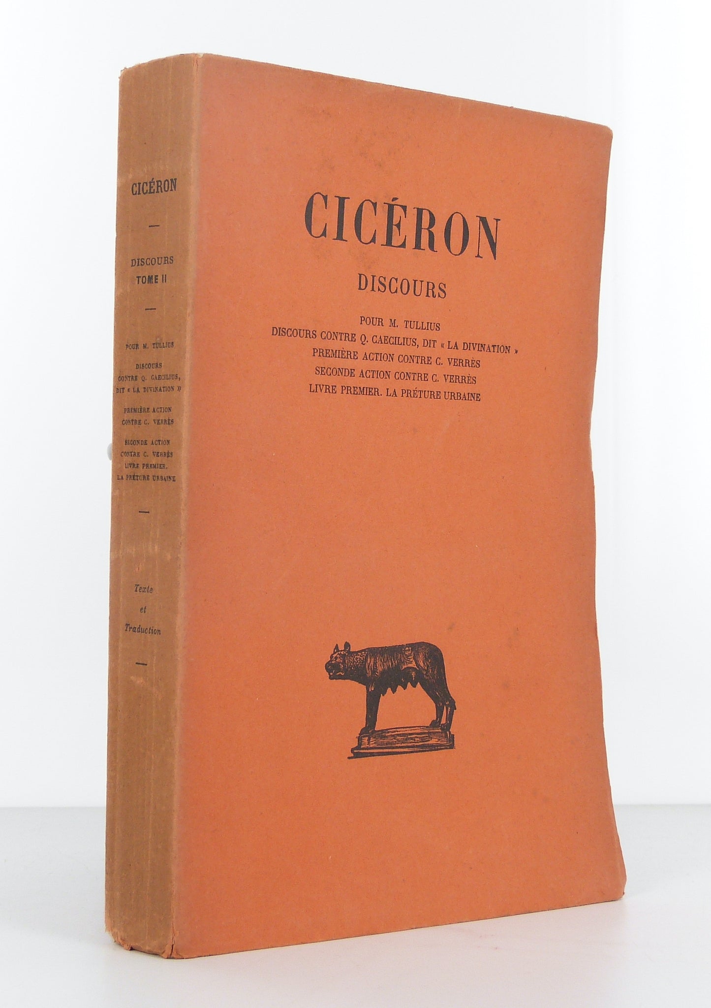 Cicéron. Discours. Tome 2