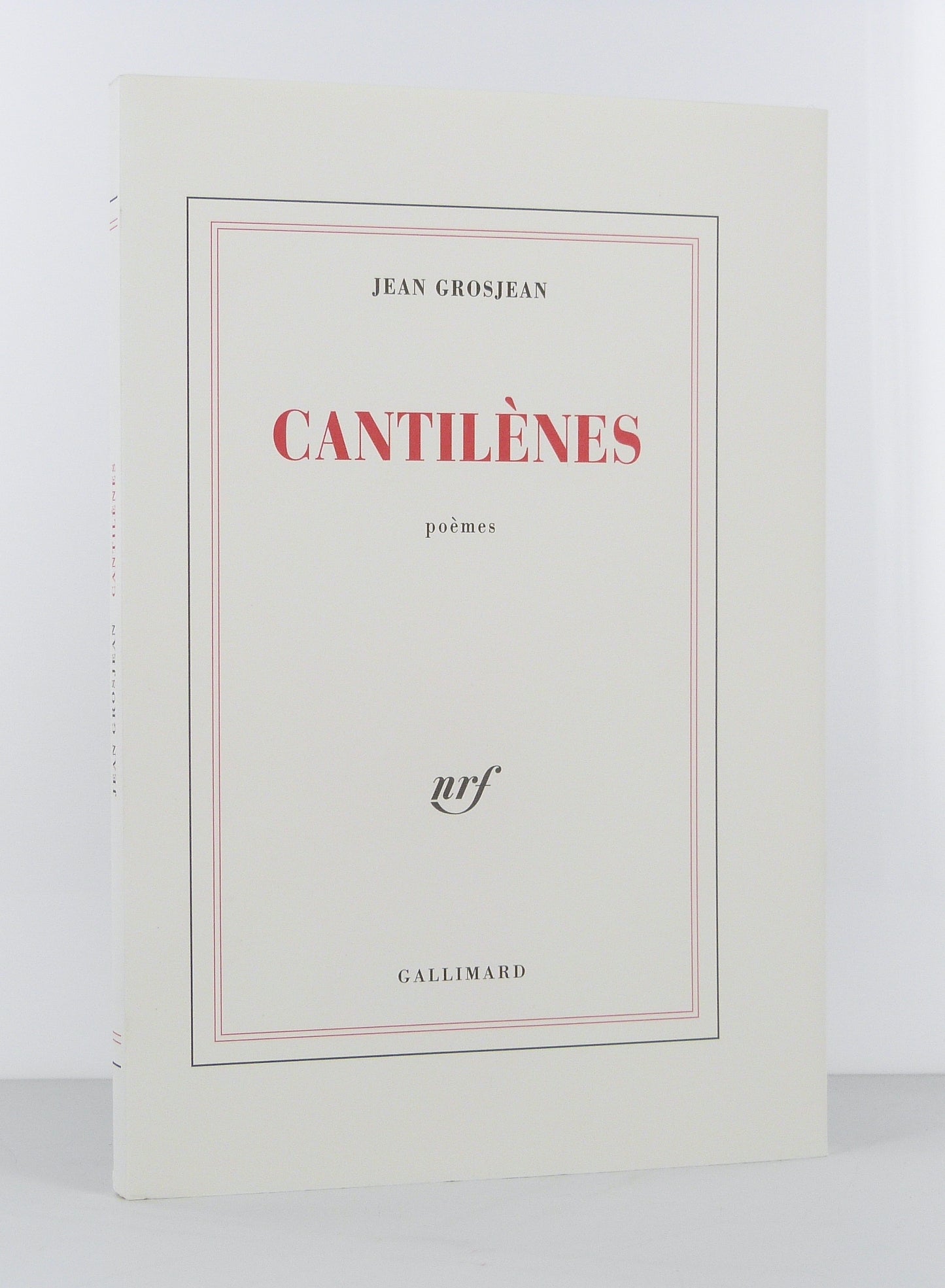 Cantilènes. poèmes.