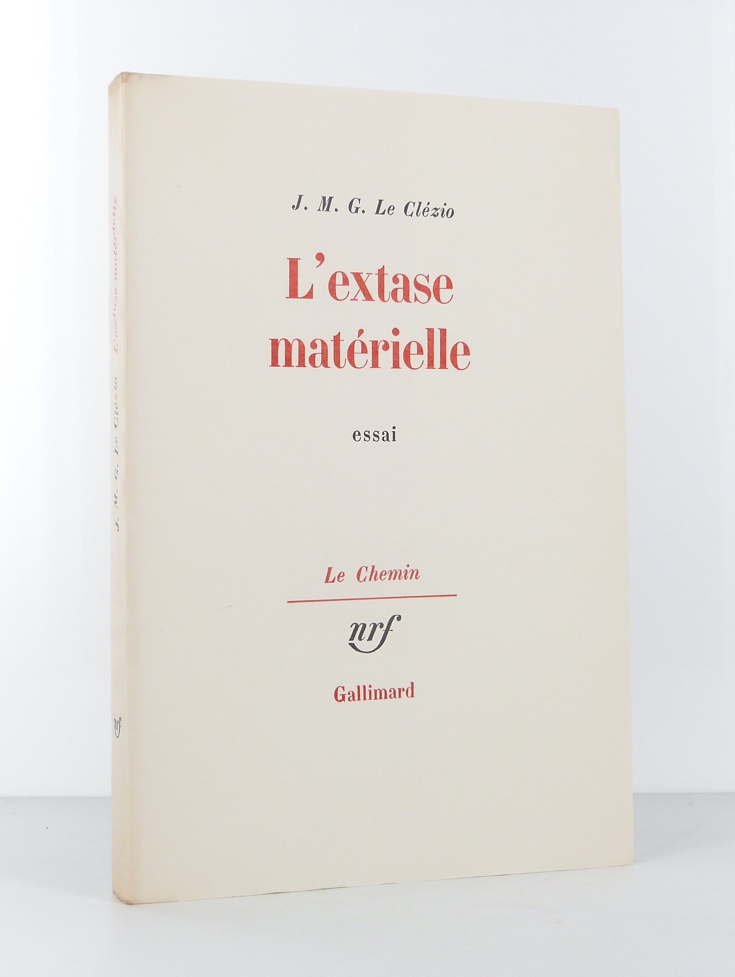 Material Ecstasy. An Essay.