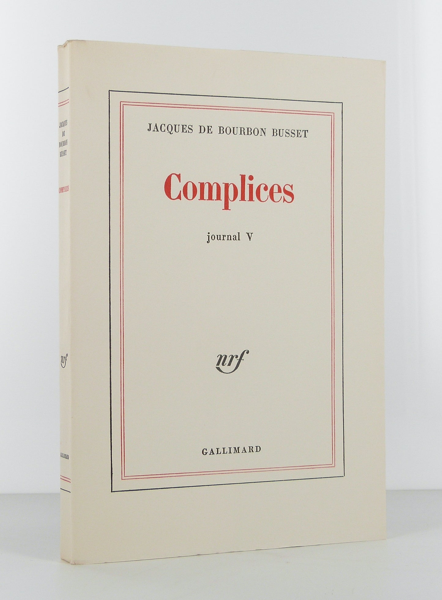 Complices. Journal V.