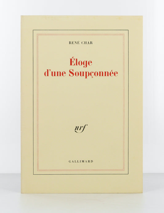 Éloge d'une Soupçonnée