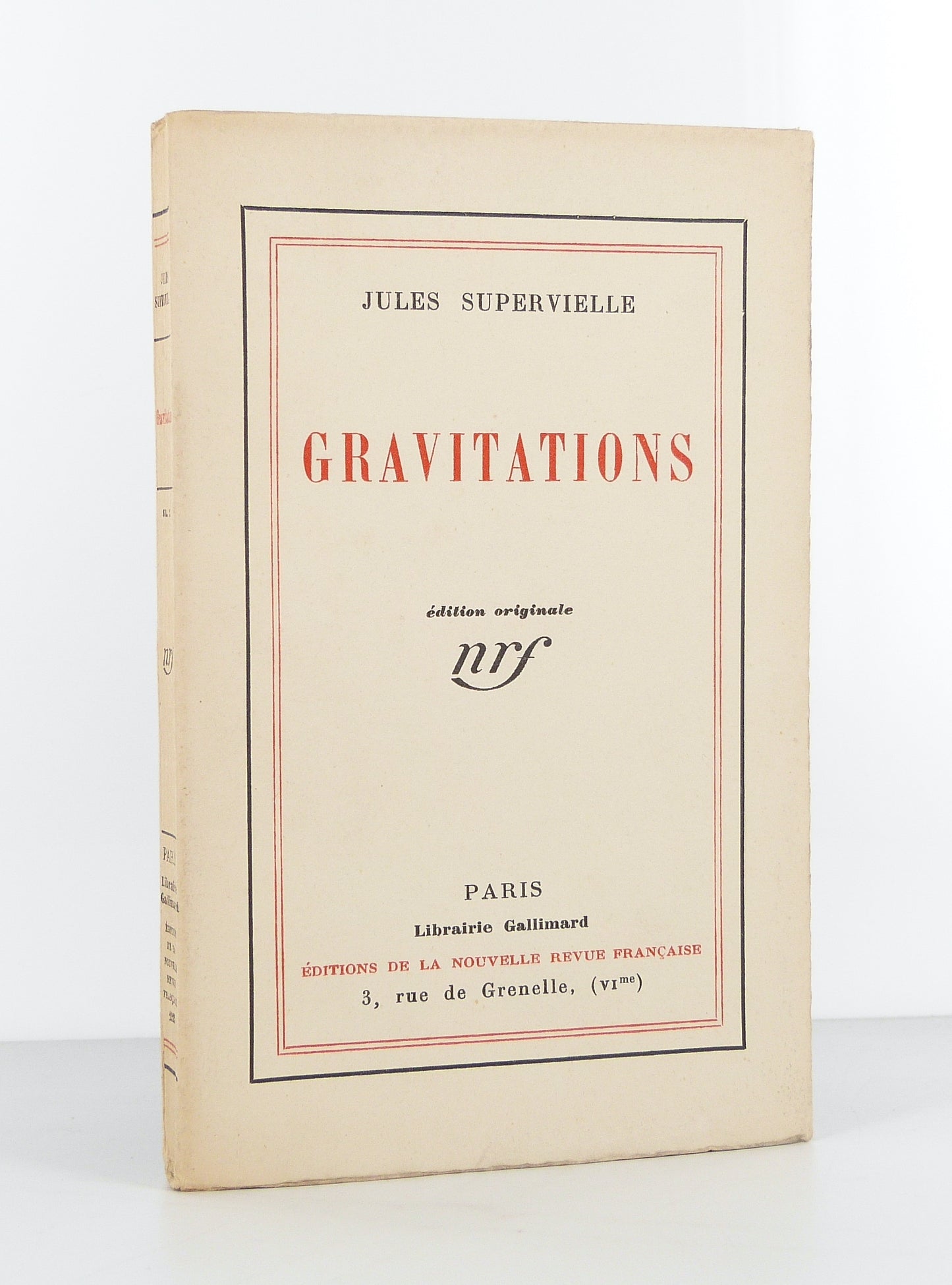 Gravitations. Poèmes.