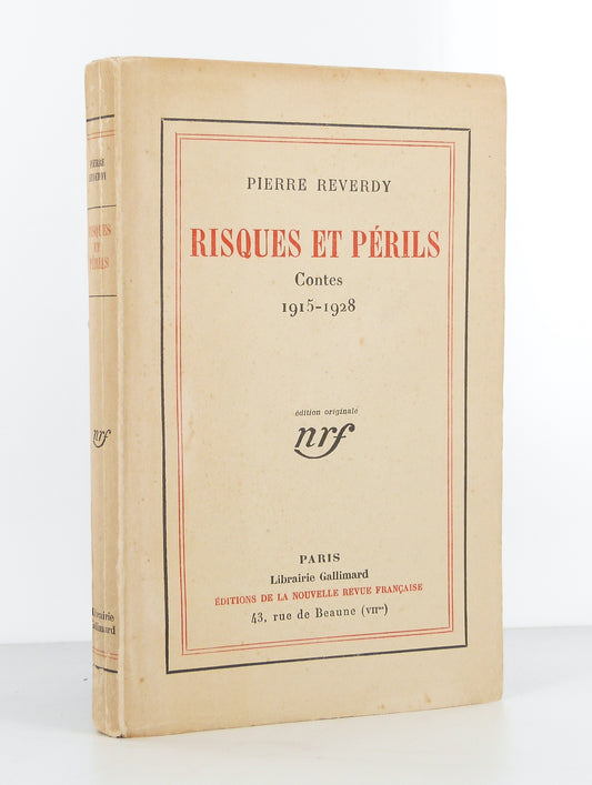 Risques et périls. Contes 1915-1928.