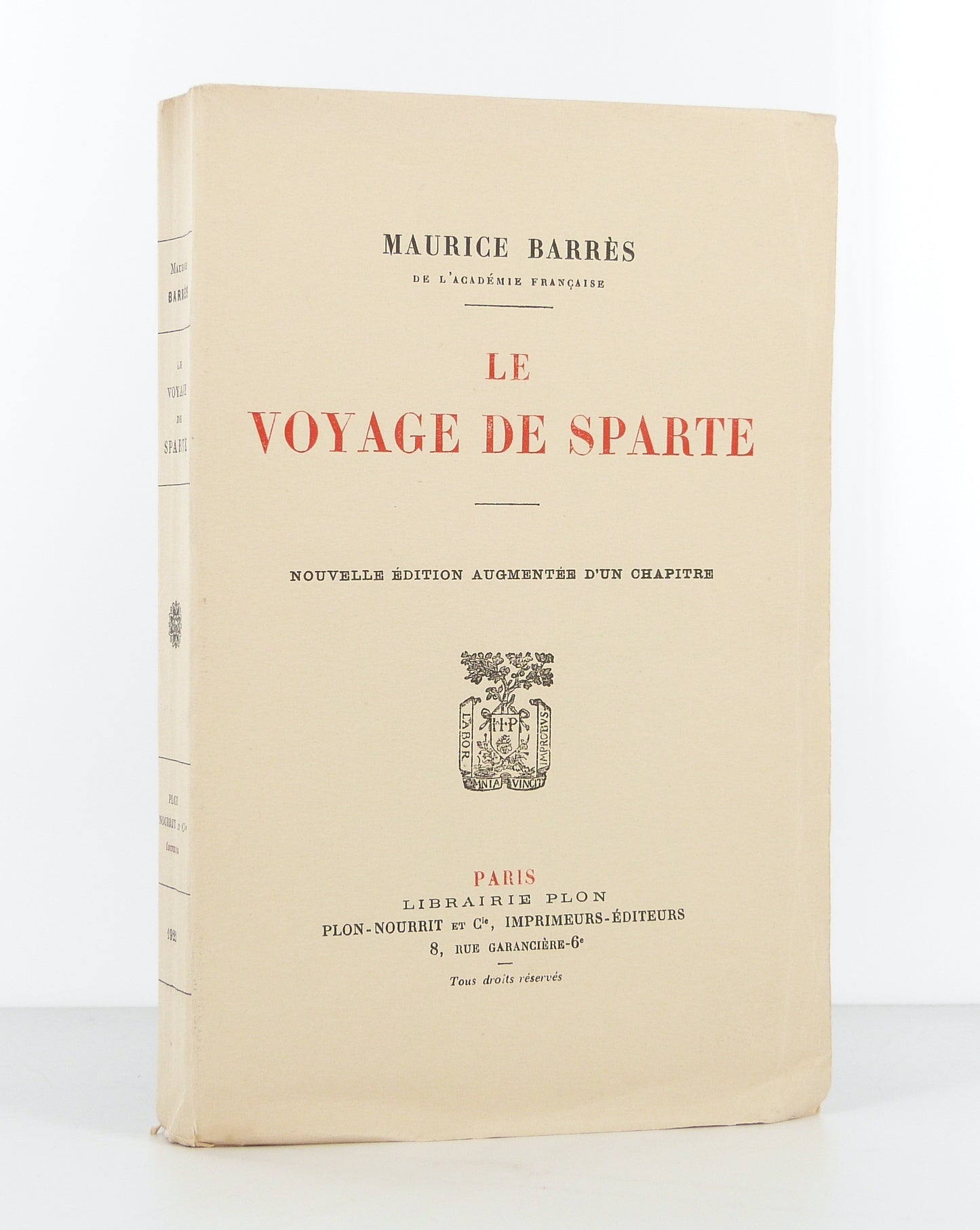 Le voyage de Sparte