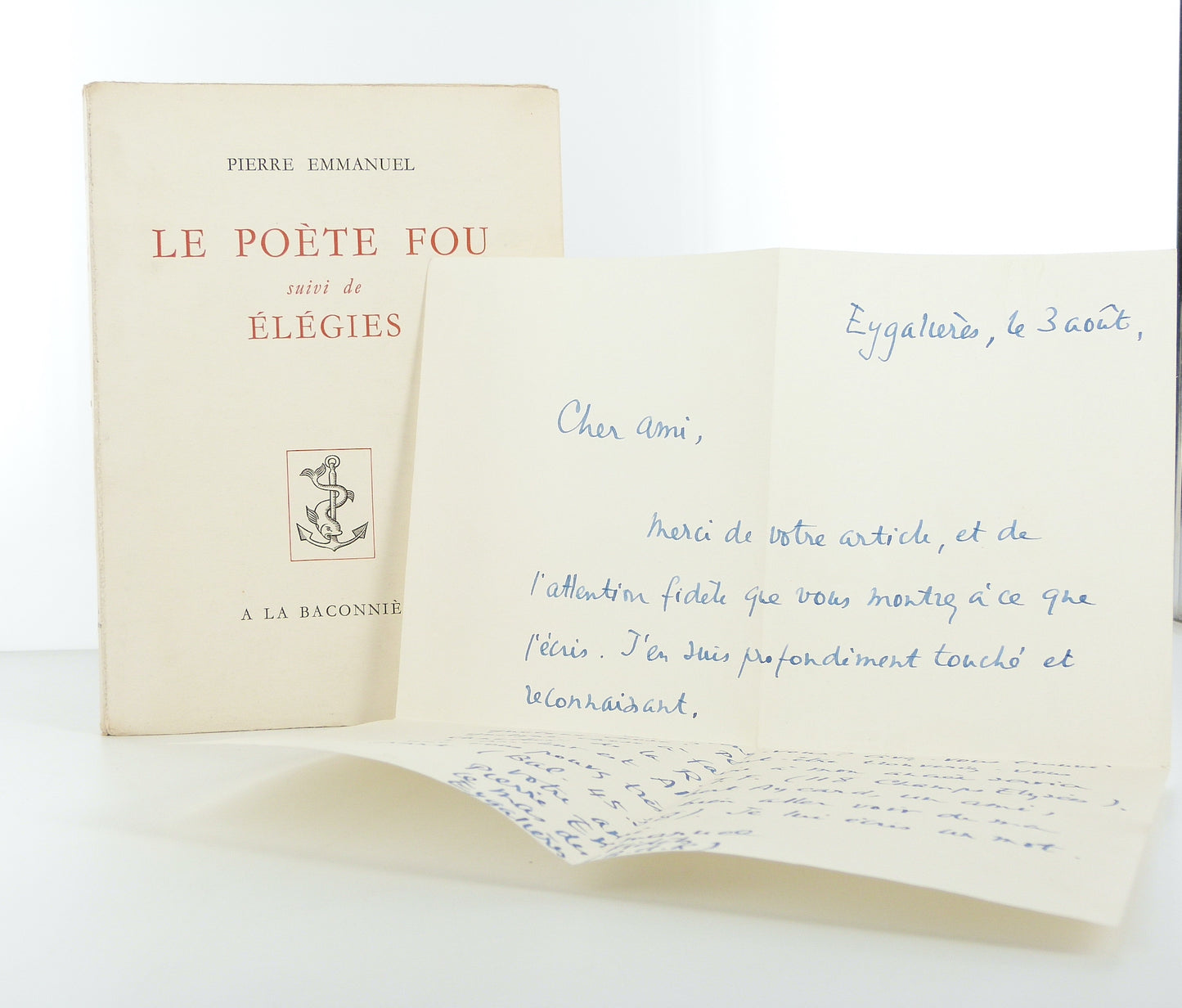 Le poète fou, Suivi de Élégies