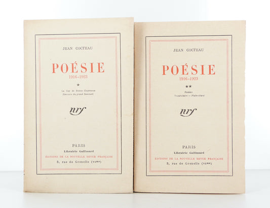 Poetry 1916-1923