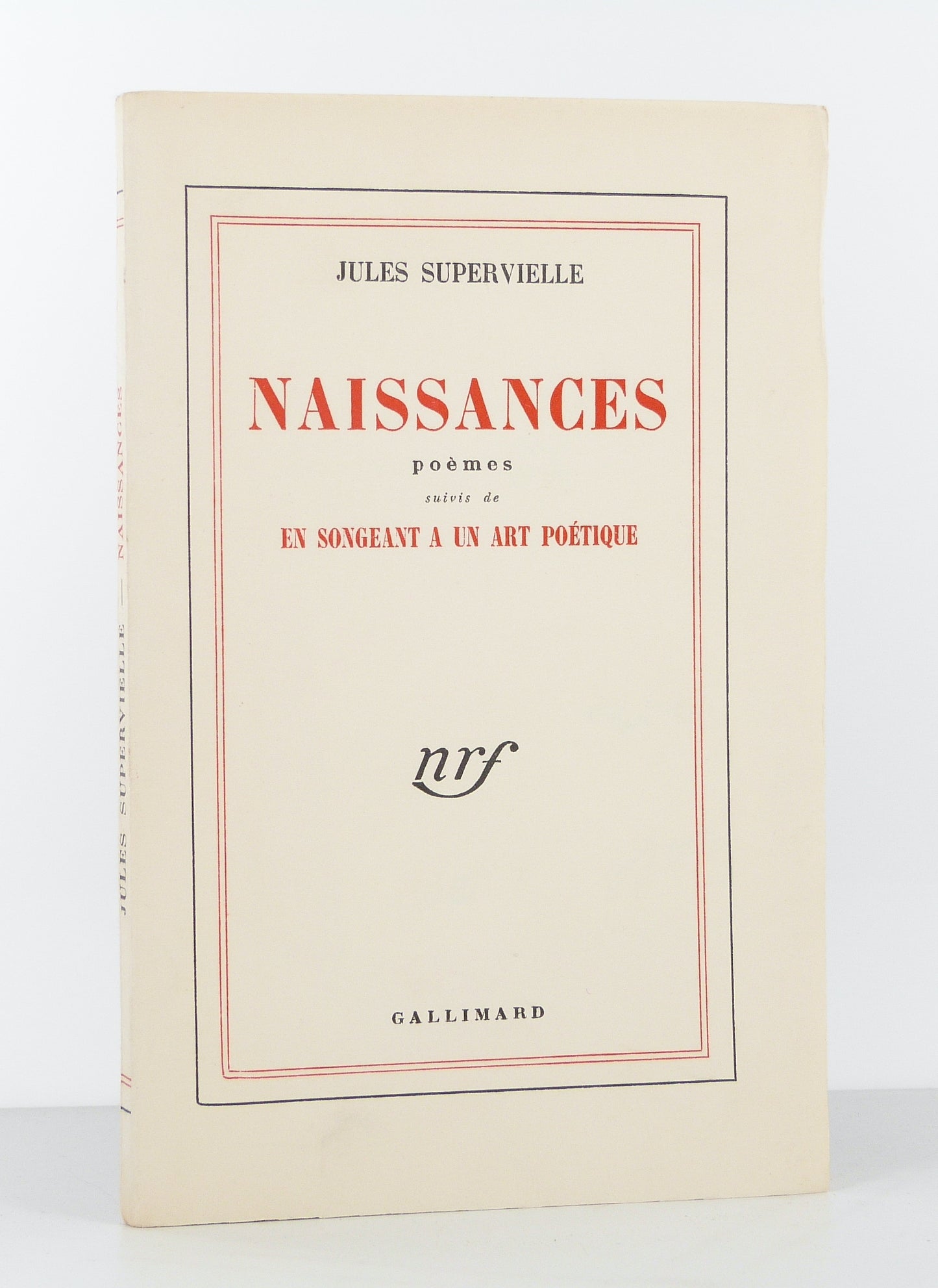 Naissances. Poèmes.