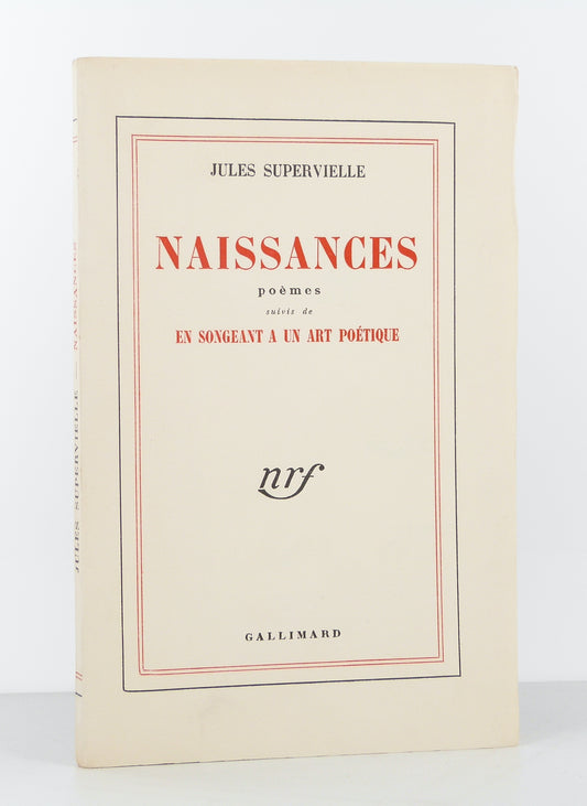 Naissances. Poèmes.