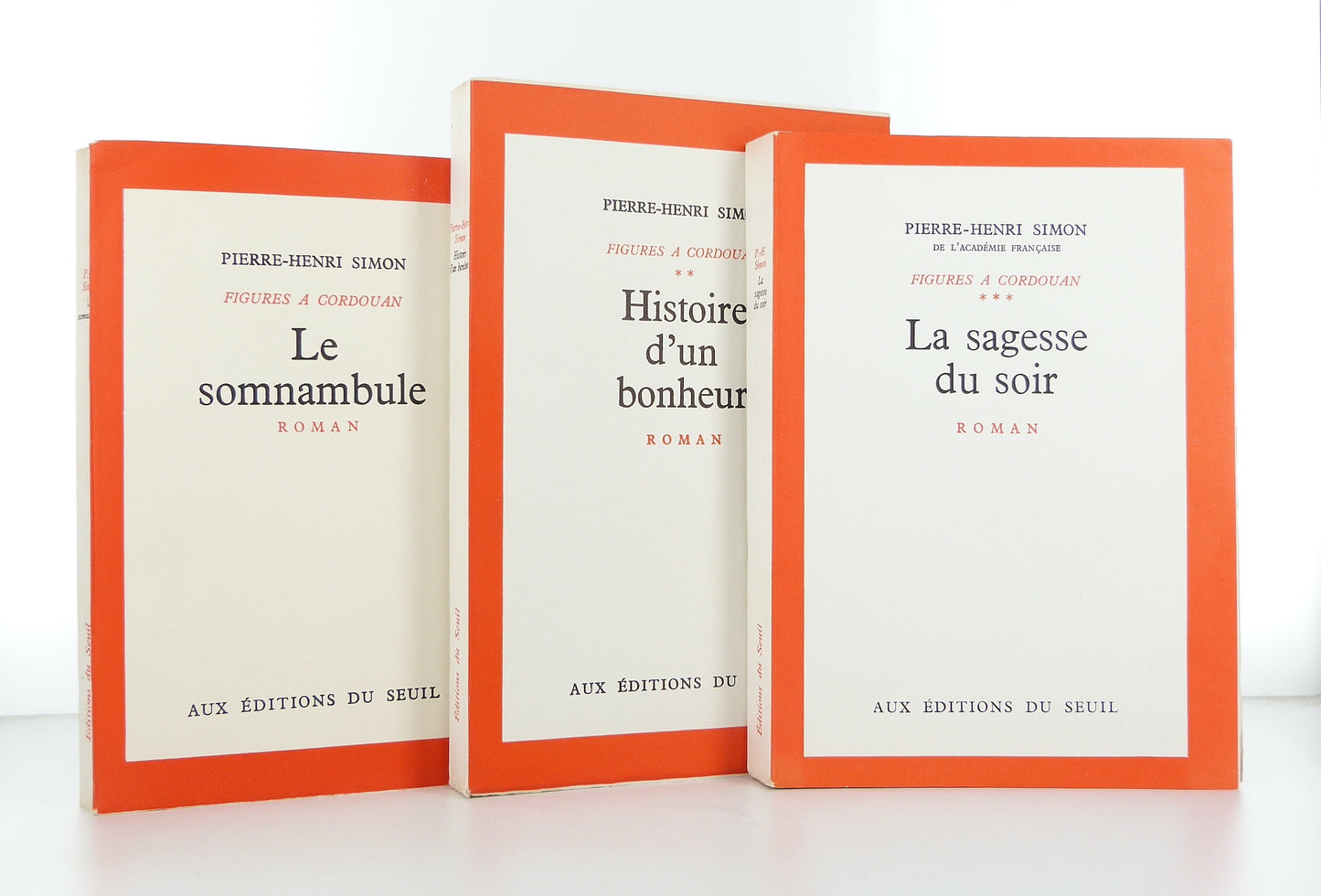 Figures à Cordouan : Le somnambule - Histoire d'un bonheur - La sagesse du soir