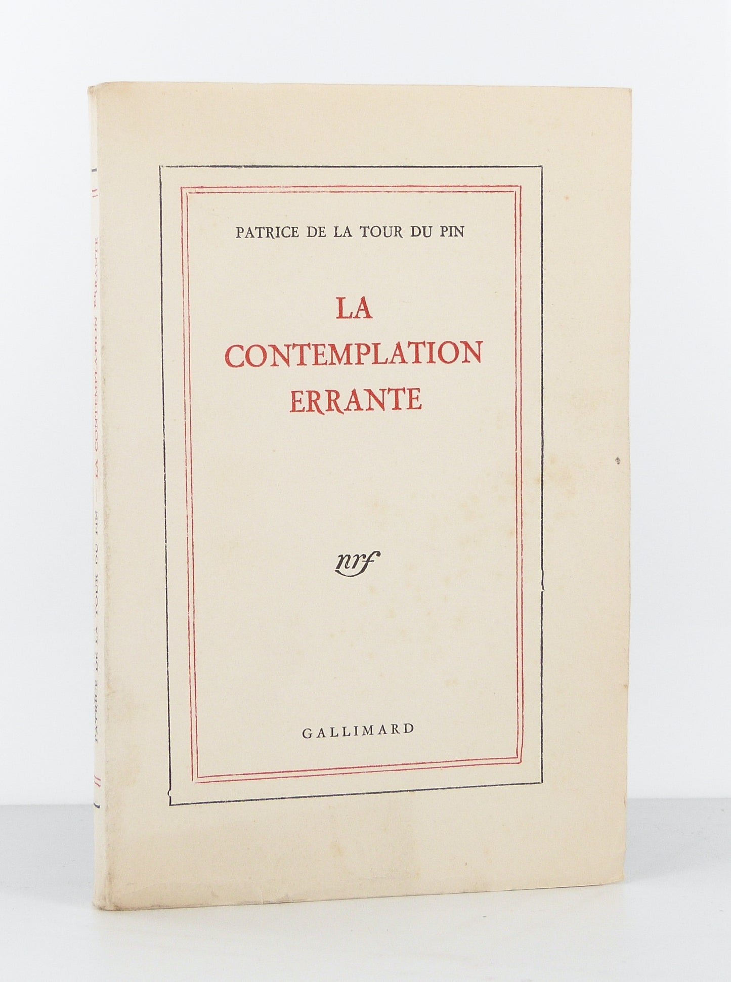 La contemplation errante