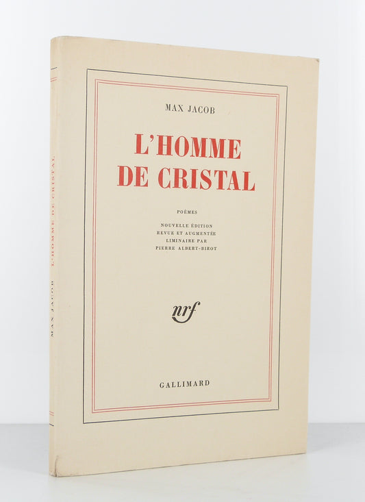 L'homme de cristal. Poèmes.