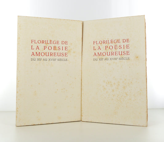 Florilège de la poésie amoureuse