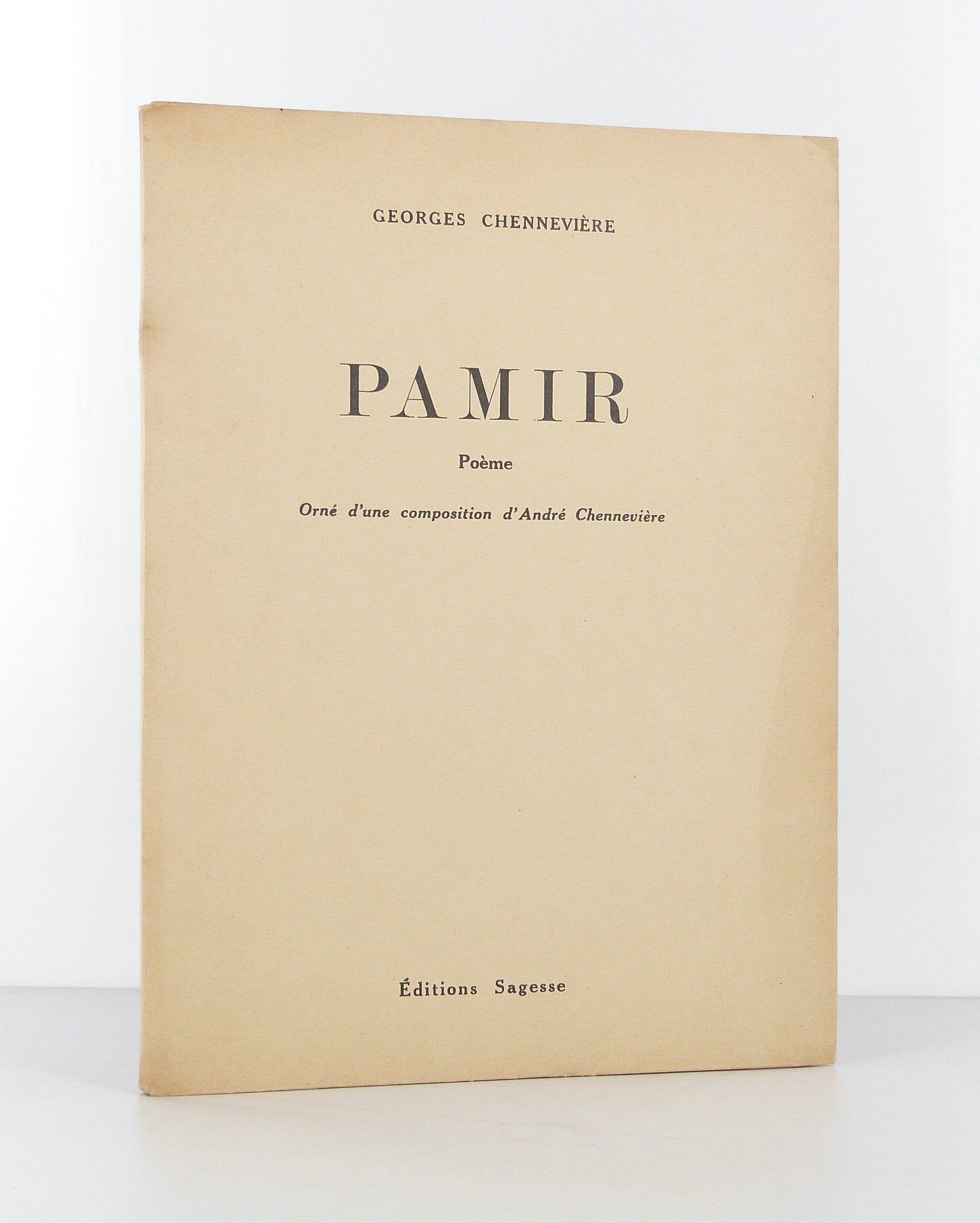 Pamir. Poème.