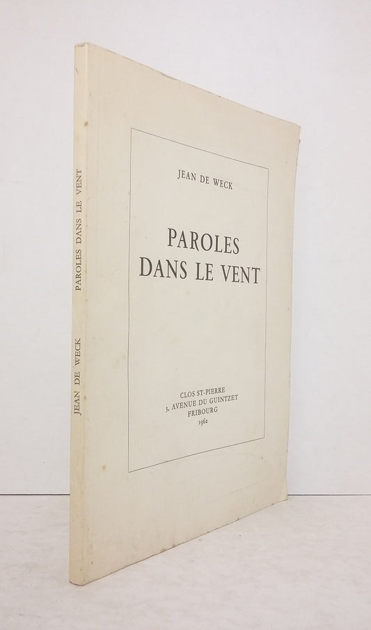 Paroles dans le vent